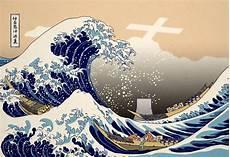 浮世绘神奈川冲浪里