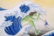 浮世绘神奈川冲浪里解析