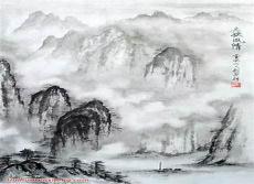 水墨过渡